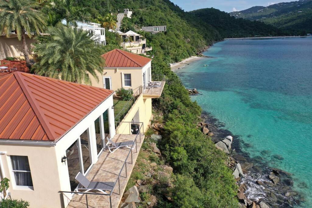 Sailfish Villa Luxury Beachfront Estate Magens Bay Cruz Bay Екстериор снимка