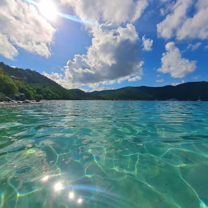 Sailfish Villa Luxury Beachfront Estate Magens Bay Cruz Bay Екстериор снимка