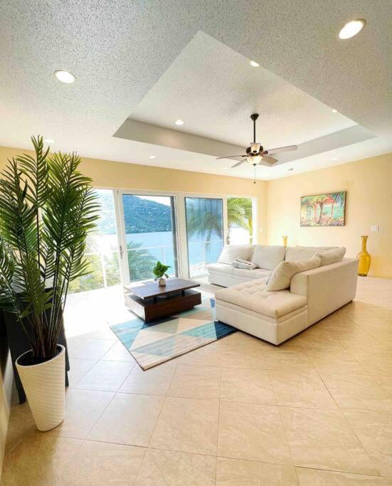 Sailfish Villa Luxury Beachfront Estate Magens Bay Cruz Bay Екстериор снимка