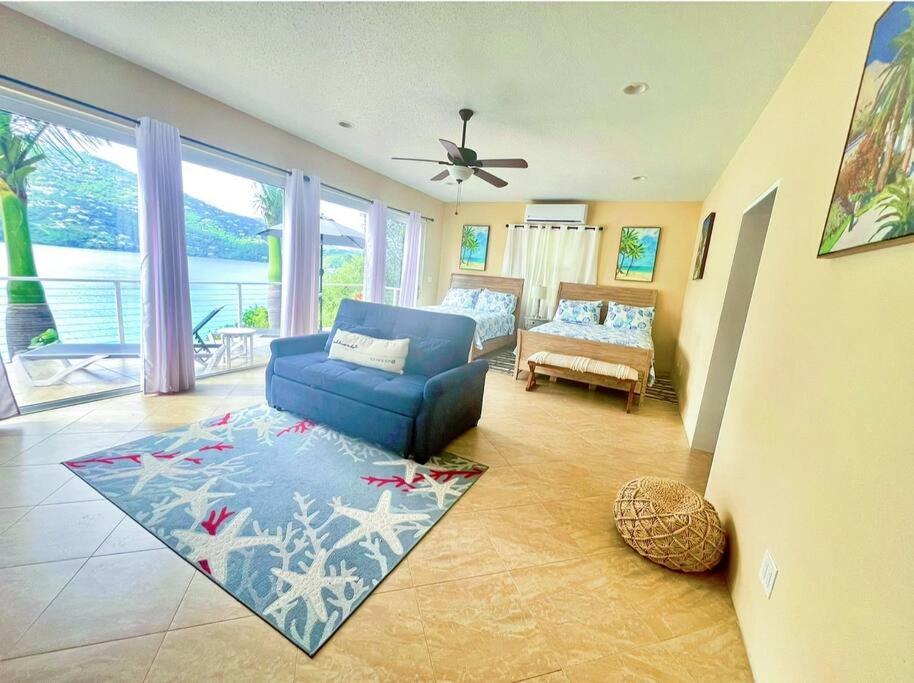 Sailfish Villa Luxury Beachfront Estate Magens Bay Cruz Bay Екстериор снимка