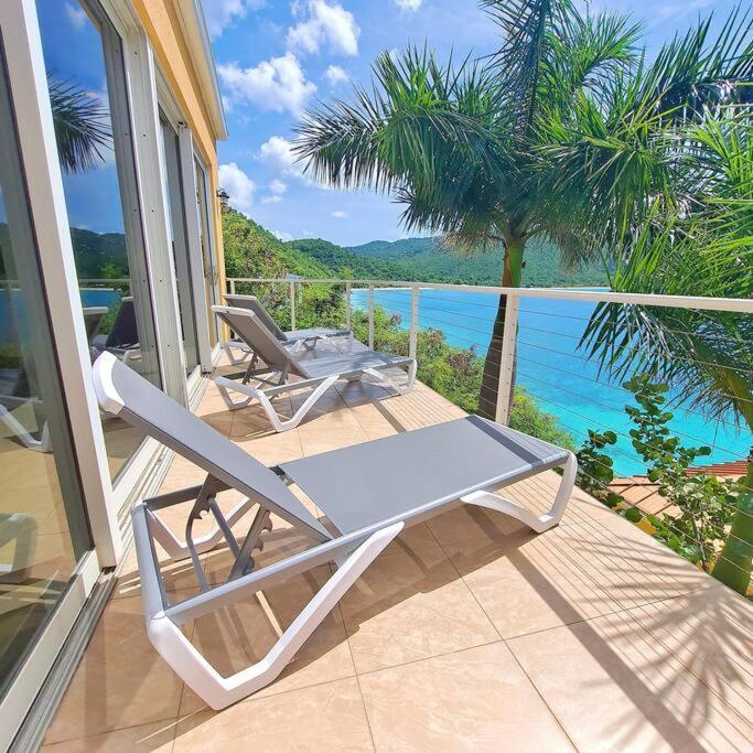 Sailfish Villa Luxury Beachfront Estate Magens Bay Cruz Bay Екстериор снимка